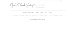 Desktop Screenshot of freshjerky.com